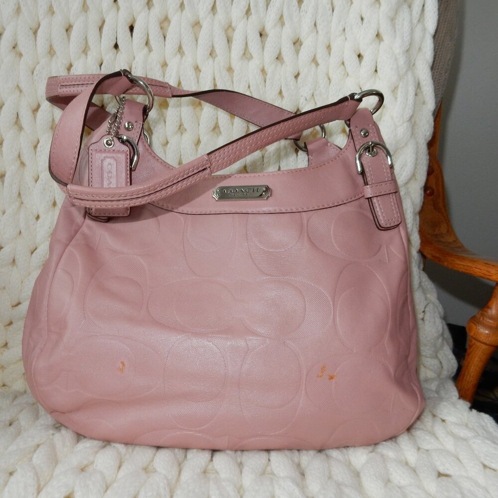 Coach purse pink